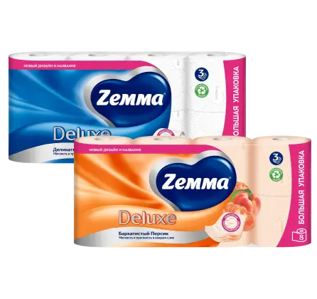 Туалетная бумага Zemma Deluxe*